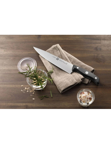 ZWILLING Gourmet Chef ' s kniv 20cm nittet håndtag
