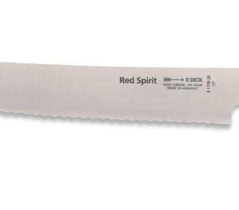 Broodmes DICK Red Spirit roestvrij staal 26cm rood handvat 2