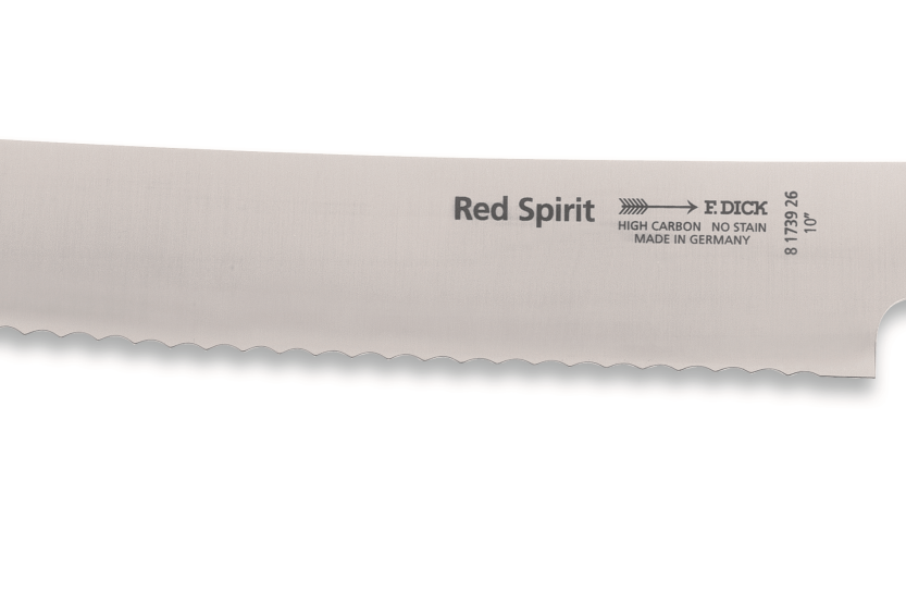 Brødkniv DICK Red Spirit i rustfritt stål 26 cm med rødt skaft