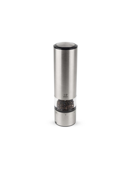 Peugeot Elis Sense U'Select 20cm stainless steel electric pepper mill with light