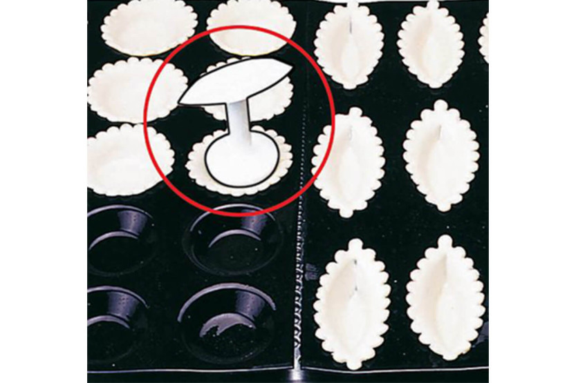 Matfer 2-Kopf-Schmelzwerkzeug für Tartelettes und Schalen aus Polypropylen
