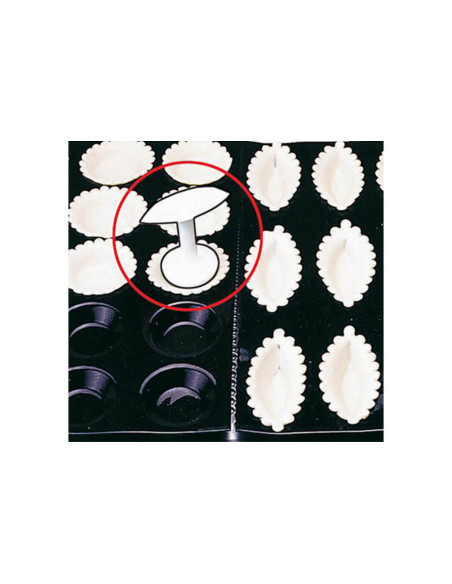 Ferramenta de perfuração Matfer de 2 cabeças para tartes e tabuleiros de polipropileno