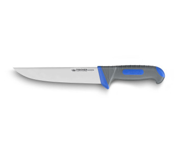 Faca para fatiar Fischer SANDVIK 16cm com cabo azul ultra-confortável