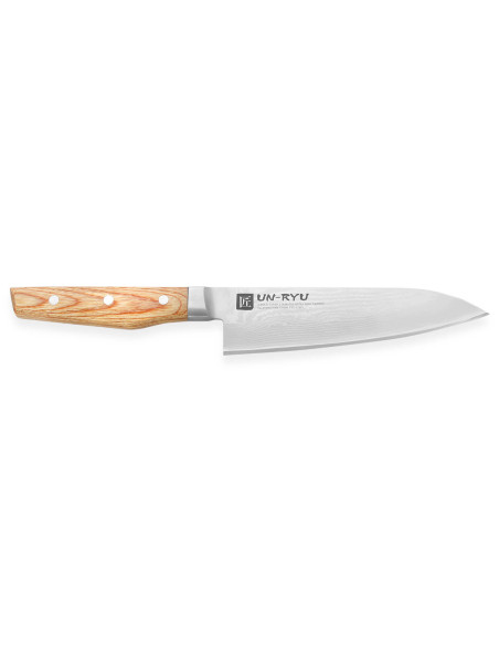 Shimomura Un-Ryu 17cm 33 laags damascus japans koksmes