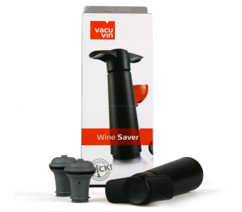 Bomba de vácuo VacuVin + rolhas - Retira o ar de uma garrafa 2