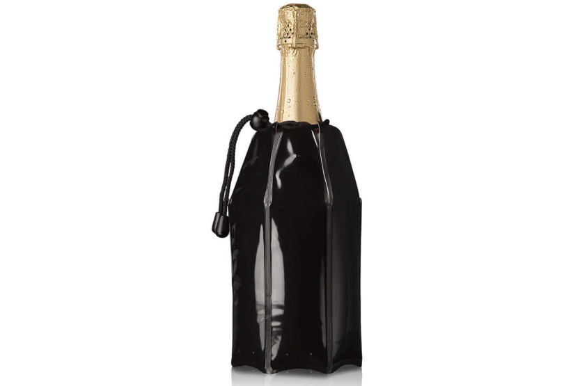 Enfriador de champán Vacu Vin noir