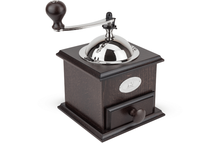 Moinho de café manual Peugeot Nostalgie em faia chocolate 21cm