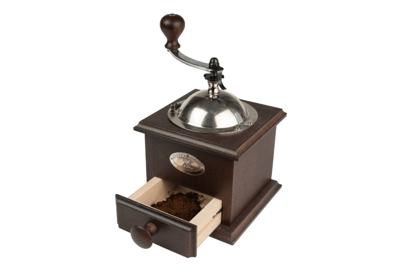 Peugeot Nostalgie manuell kaffekvarn i chokladbok 21cm