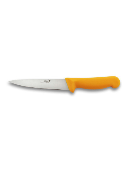 Déglon Profil professional bleeding knife 14cm blade - yellow handle