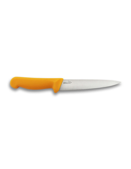 Cuchillo profesional Déglon Profil 14cm hoja - mango amarillo