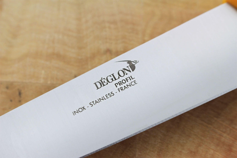 Professionelles Entvliesmesser Déglon Flexibles Profil 20cm - gelber Griff