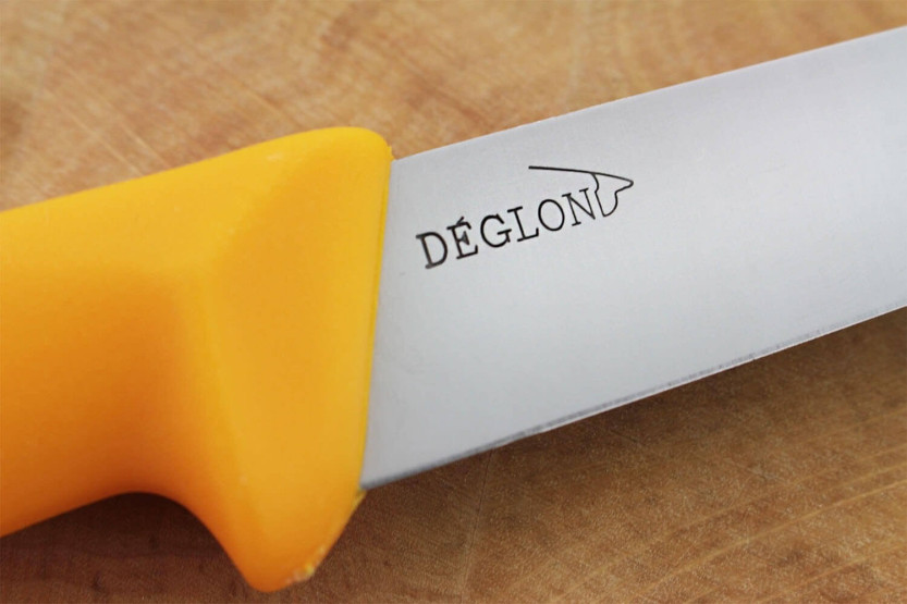 Deglon cuchillo profesional perfil flexible 20cm - mango amarillo