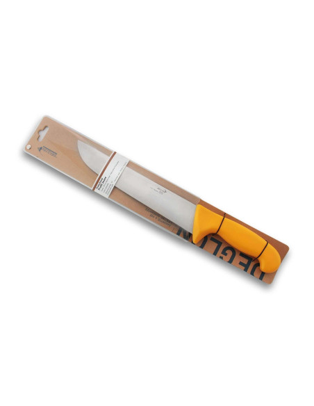 Professional butcher knife Déglon Profil blade 25cm - yellow handle