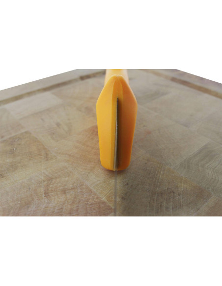 Professional butcher knife Déglon Profil blade 25cm - yellow handle