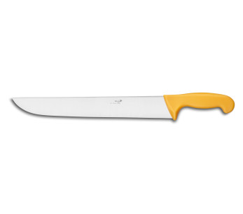 Cuchillo carnicero Déglon Profil 35cm hoja mango amarillo