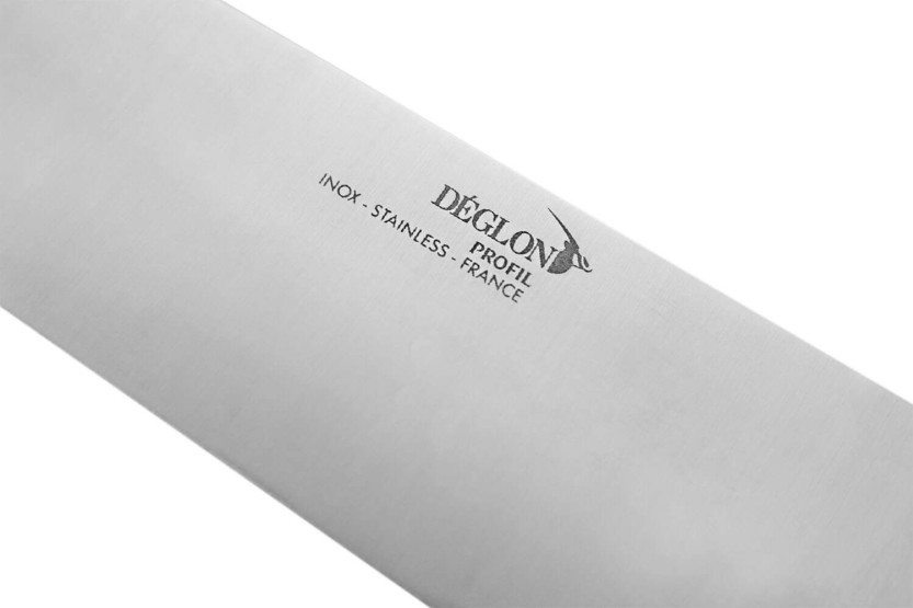Professional butcher knife Déglon Profil 35cm blade - yellow handle