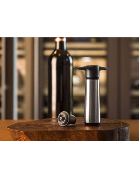 Vacu-Vin steel 5-piece Wine Saver set