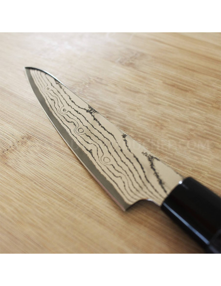 Tojiro Shippu Svart Damas skalkniv 9cm blad
