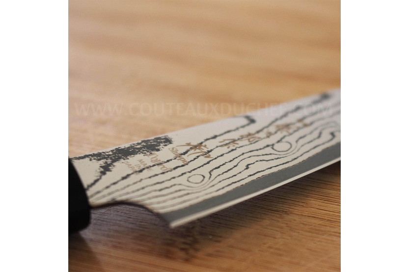 Tojiro Shippu Svart Damas skalkniv 9cm blad
