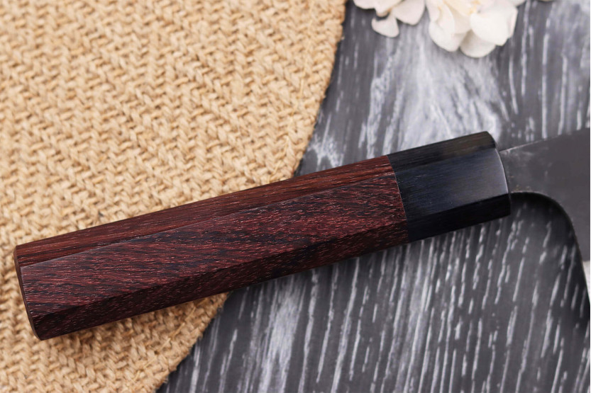 Nao Yamamoto Damasco AS 16,5 cm Coltello giapponese coltello nakiri , forgiato a mano