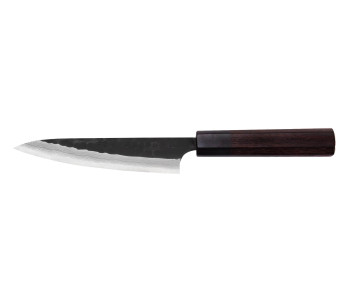 Nao Yamamoto Damasco AS Forjado 13.5cm Cuchillo Util Japonés Hecho a Mano