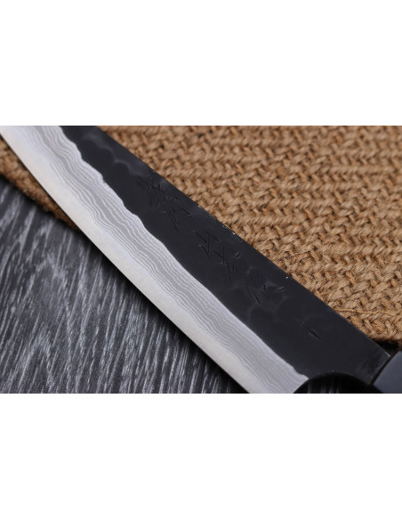 Nao Yamamoto Damascus AS Artisanaal Japans 13,5cm Officemes