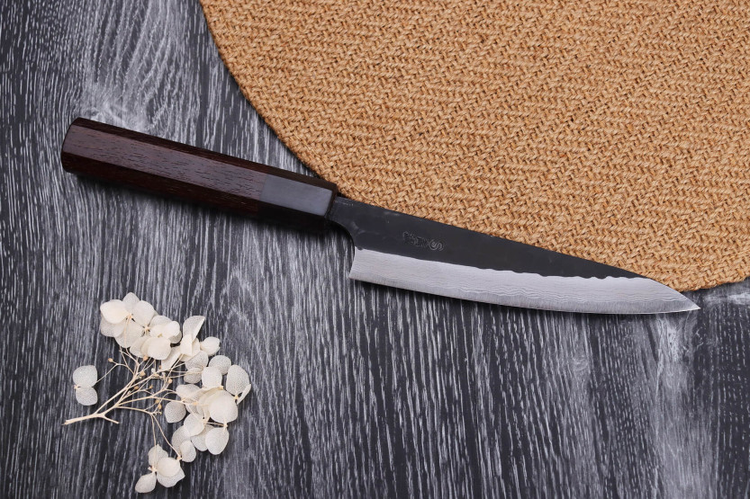 Nao Yamamoto Damascus AS Forged 13.5cm Handmade Japanese Utility Knife