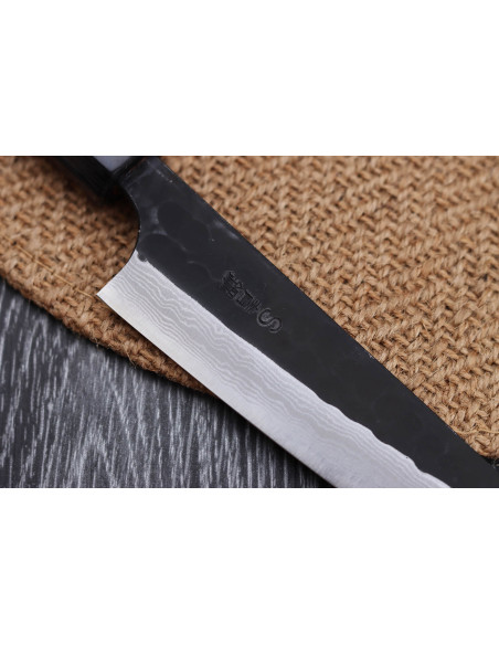 Nao Yamamoto Damascus AS Artisanaal Japans 13,5cm Officemes