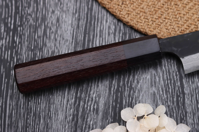 Nao Yamamoto Damascus AS Artisanal Japanese 13.5cm Utility Knife