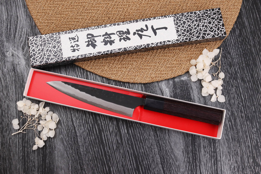 Nao Yamamoto Damascus AS Artisanaal Japans 13,5cm Officemes