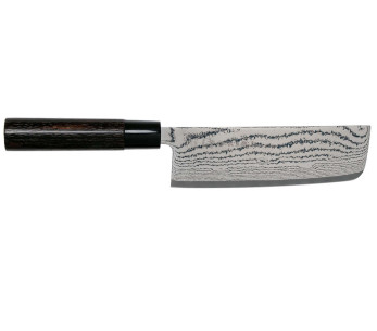 nakiri veitsi Tojiro Shippu Musta Damas lame 16,5cm