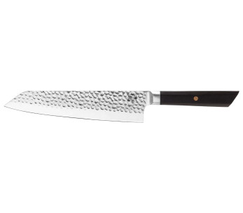 Kotai kiritsuke koksmes 20cm gehamerd lemmet ebbenhouten handvat met schede
