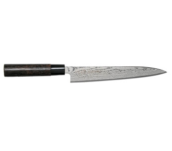 Cuchillo Tojiro Shippu Black Damas, hoja 21cm