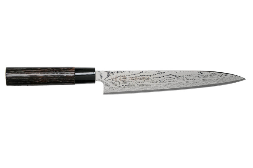 Faca de cortar Tojiro Shippu Black Damas, lâmina de 21 cm