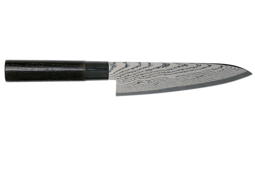 Tojiro Shippu Musta Damas kokki ' s veitsi 18cm terä