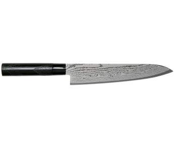 Tojiro Shippu Zwart Damas koksmes 24cm lemmet
