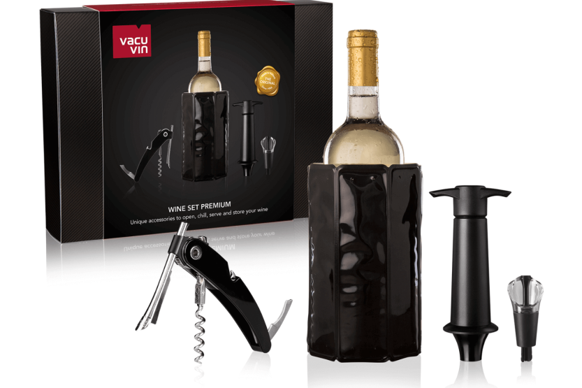 Vacu Vin Premium 4-delige wijnset