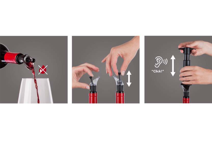 Vacu Vin Premium 4-delige wijnset