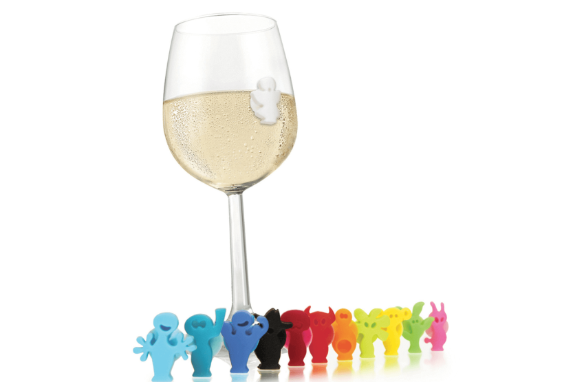 Set di 12 pennarelli per bicchieri Vacu Vin Party People