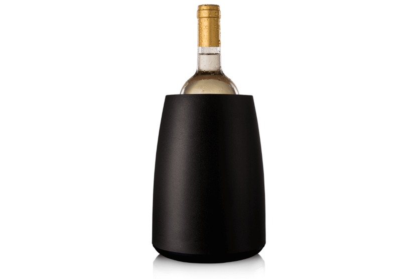 Refrigeratore per vino Vacu Vin, nero