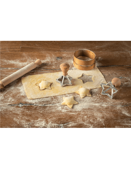 Cortador de ravioli Marcato - Desenho de estrela 65mm