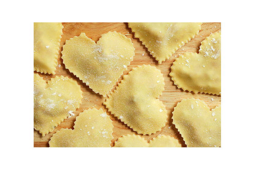 Cortador de ravioli Marcato - Desenho de coração 50mm