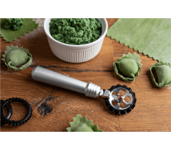 Marcato Pastawheel hopeinen leivontaleikkuri 2