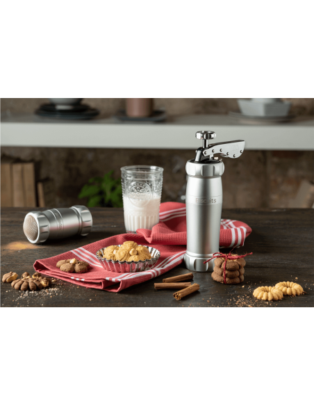 Marcato Design cookie press - 20 discs for a variety of designs