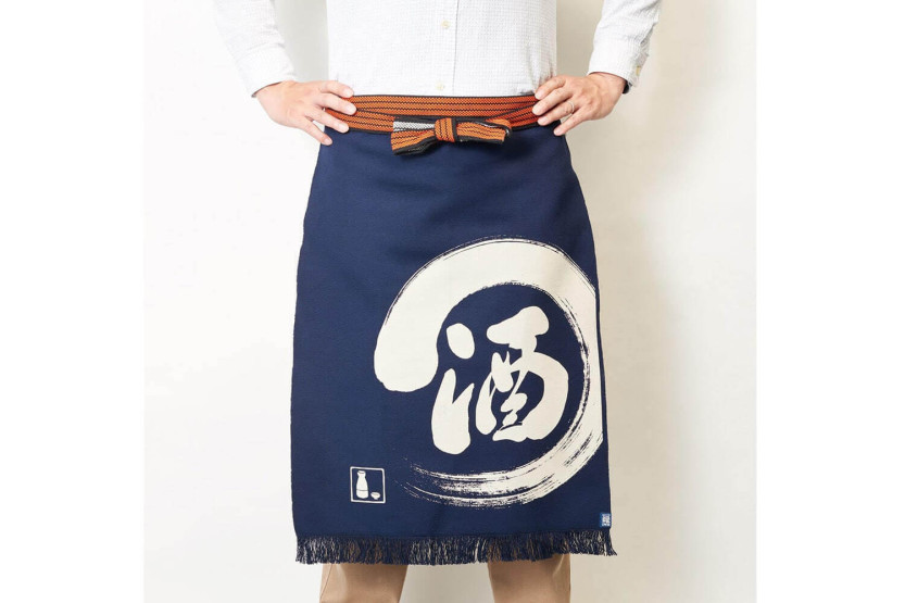 Delantal de cocina japonesa Anything Maekake Sake
