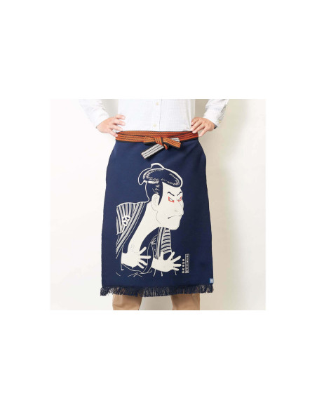 Anyhting Maekake Sharaku Delantal de cocina japonés