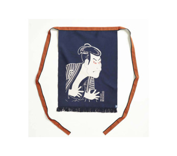 Anyhting Maekake Sharaku Delantal de cocina japonés 2