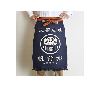 Avental de cozinha japonês Anything Maekake Daruma
