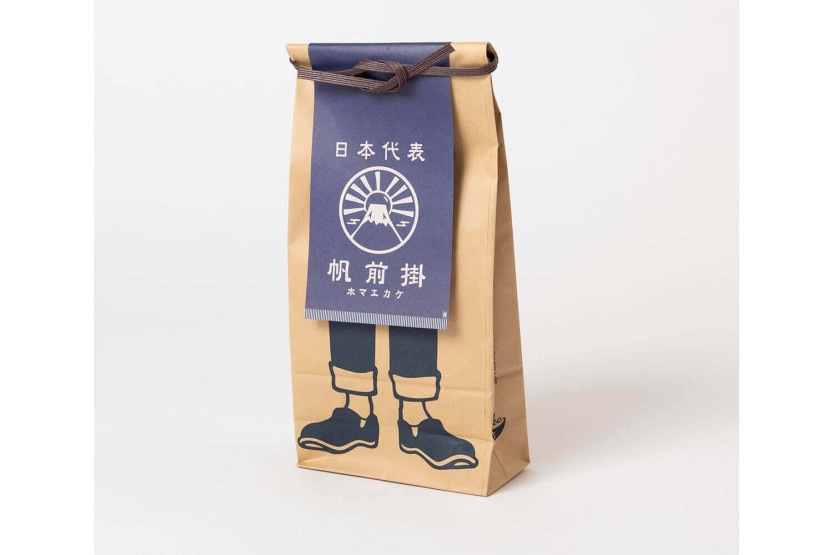 Avental de cozinha japonês Anyhting Maekake Monte Fuji