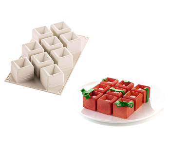 Molde silicona 3D Silikomart Mosaico
